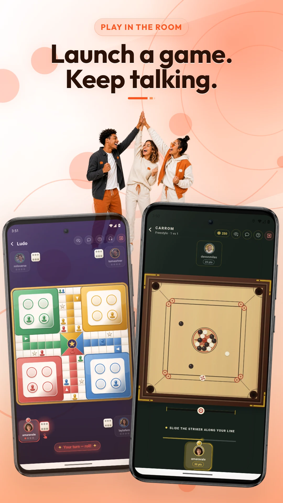 Howdies: Voice Chat & Games screenshot